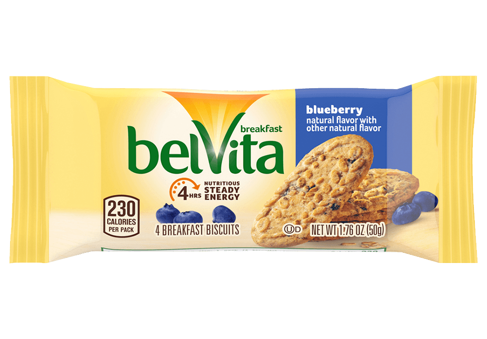 Order Belvita Bluebry Brkfst Biscuit 1.76 oz food online from Wawa 8144 store, Philadelphia on bringmethat.com