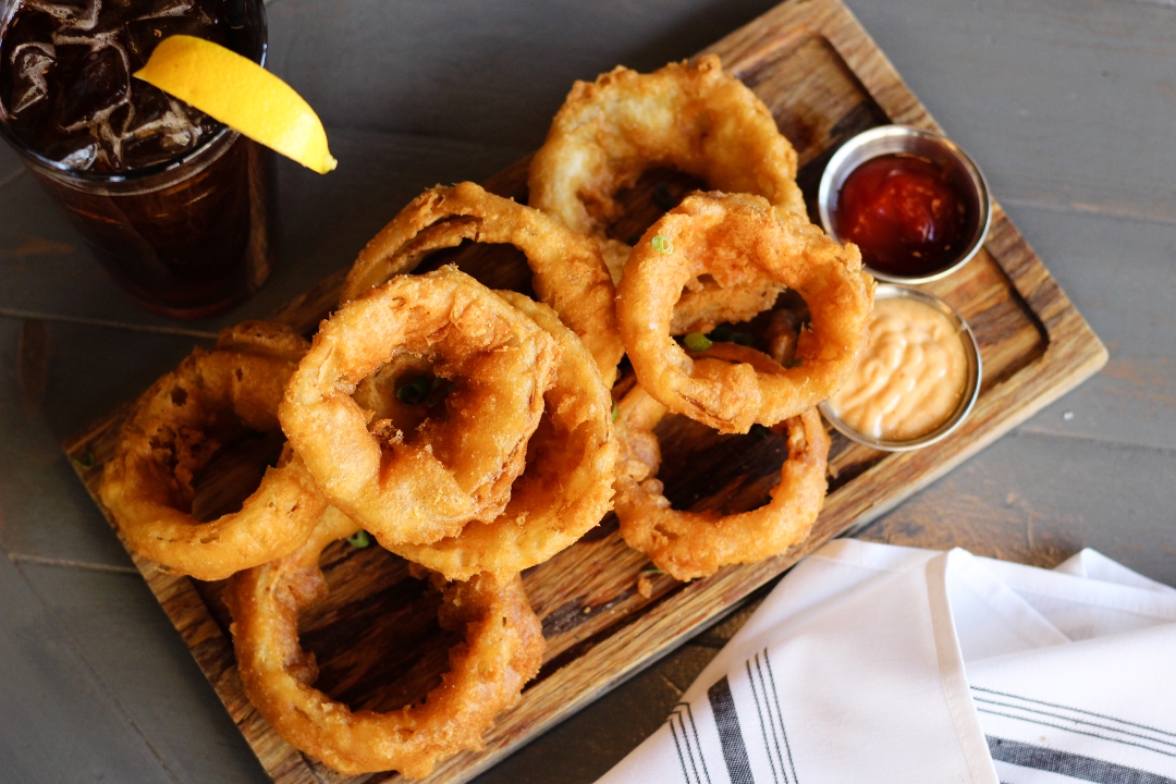 Order Beer Battered Onion Rings food online from The Walrus Oyster & Ale House store, Oxon Hill on bringmethat.com