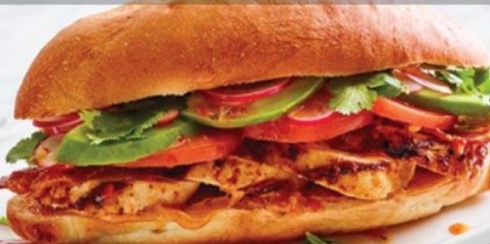 Order Grilled Shrimp Sub food online from Lokman Best Wings store, Richmond on bringmethat.com