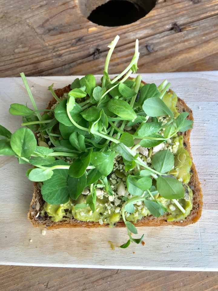 Order Guac n' Seeds Toast (Vegan) food online from Good Life Organic Kitchen Red Bank store, Red Bank on bringmethat.com