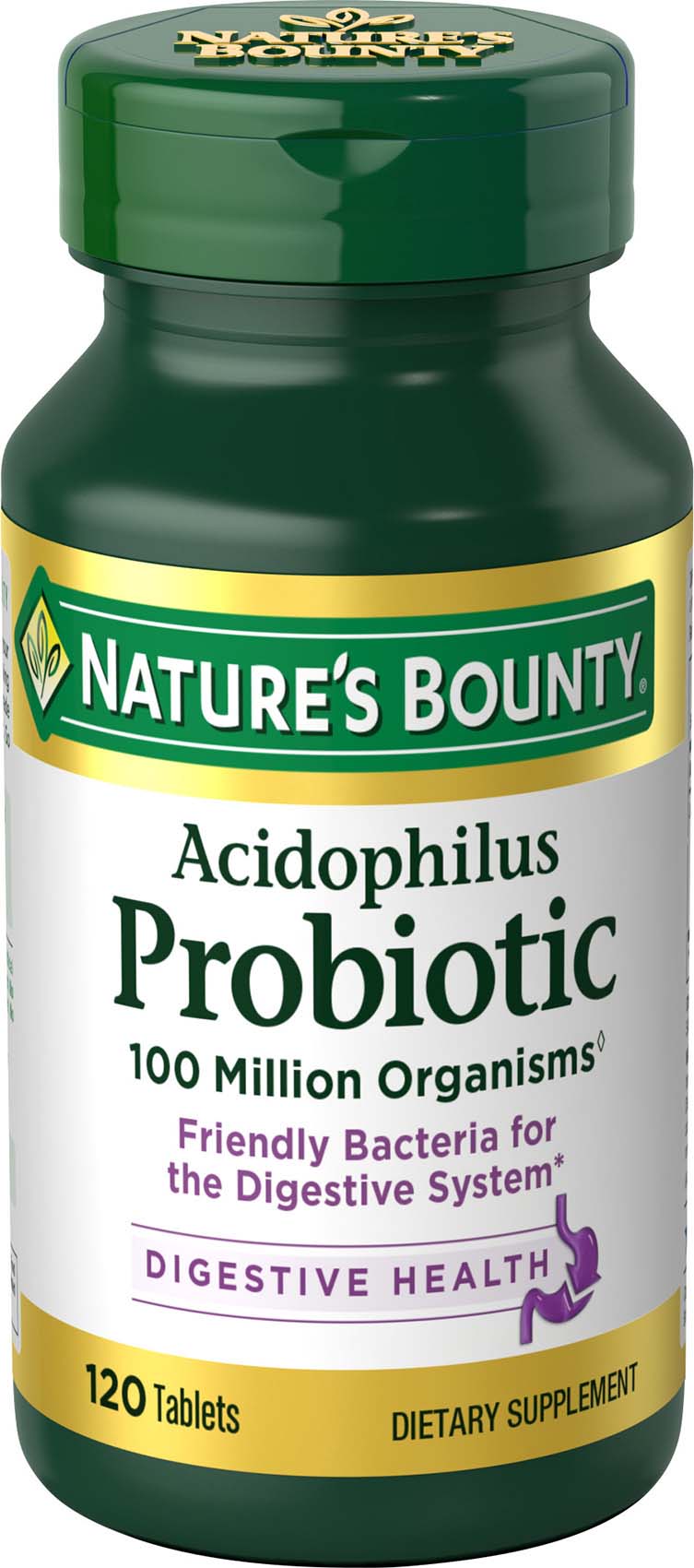 Order Nature's Bounty Acidophilus Probiotic Tablets - 120 ct food online from Rite Aid store, READING on bringmethat.com