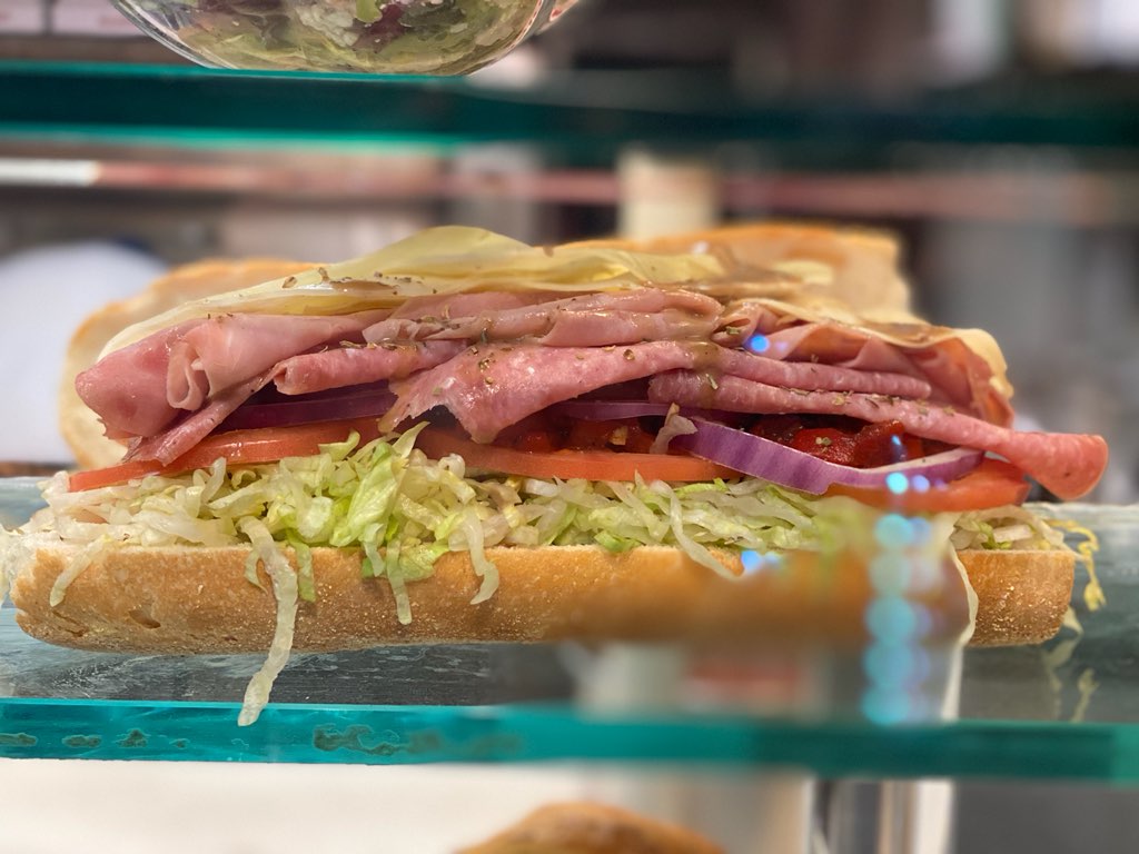 Order Ham and Swiss Cheese Sandwich food online from West Bank Gourmet Deli store, New York on bringmethat.com
