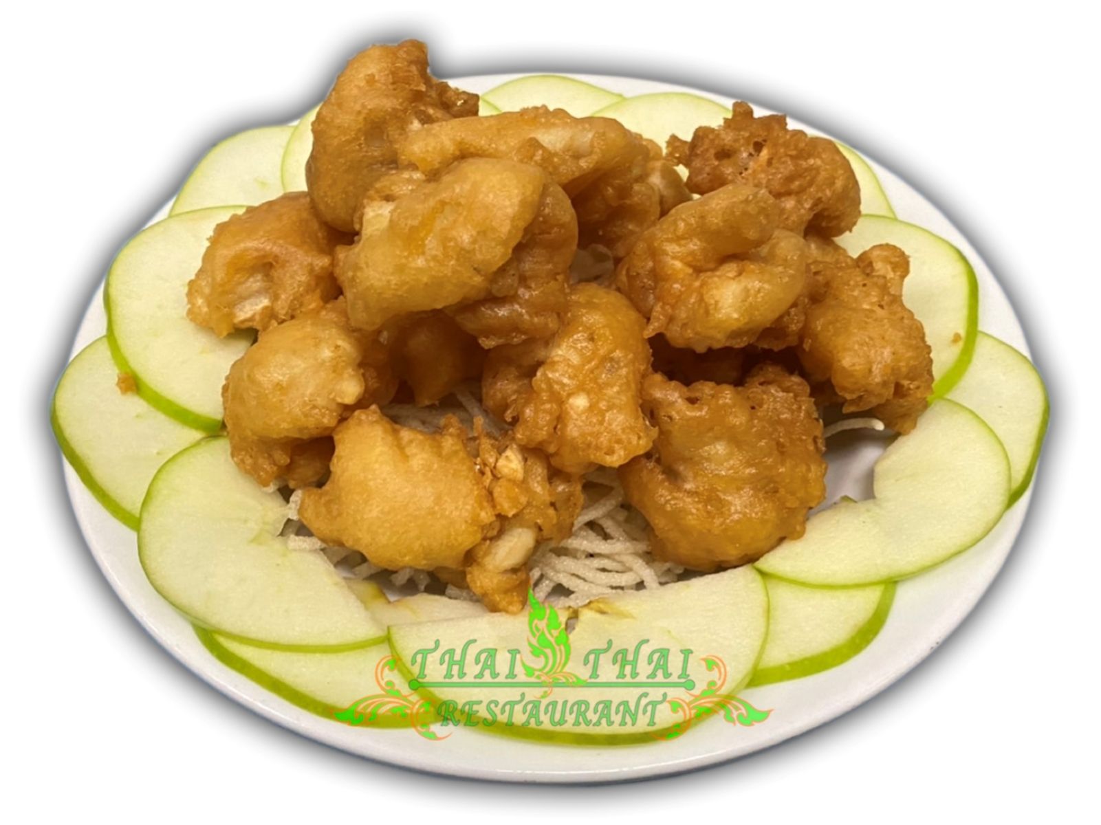 Order A13. Crunchy Calamari food online from Thai Thai Restaurant store, Fallbrook on bringmethat.com