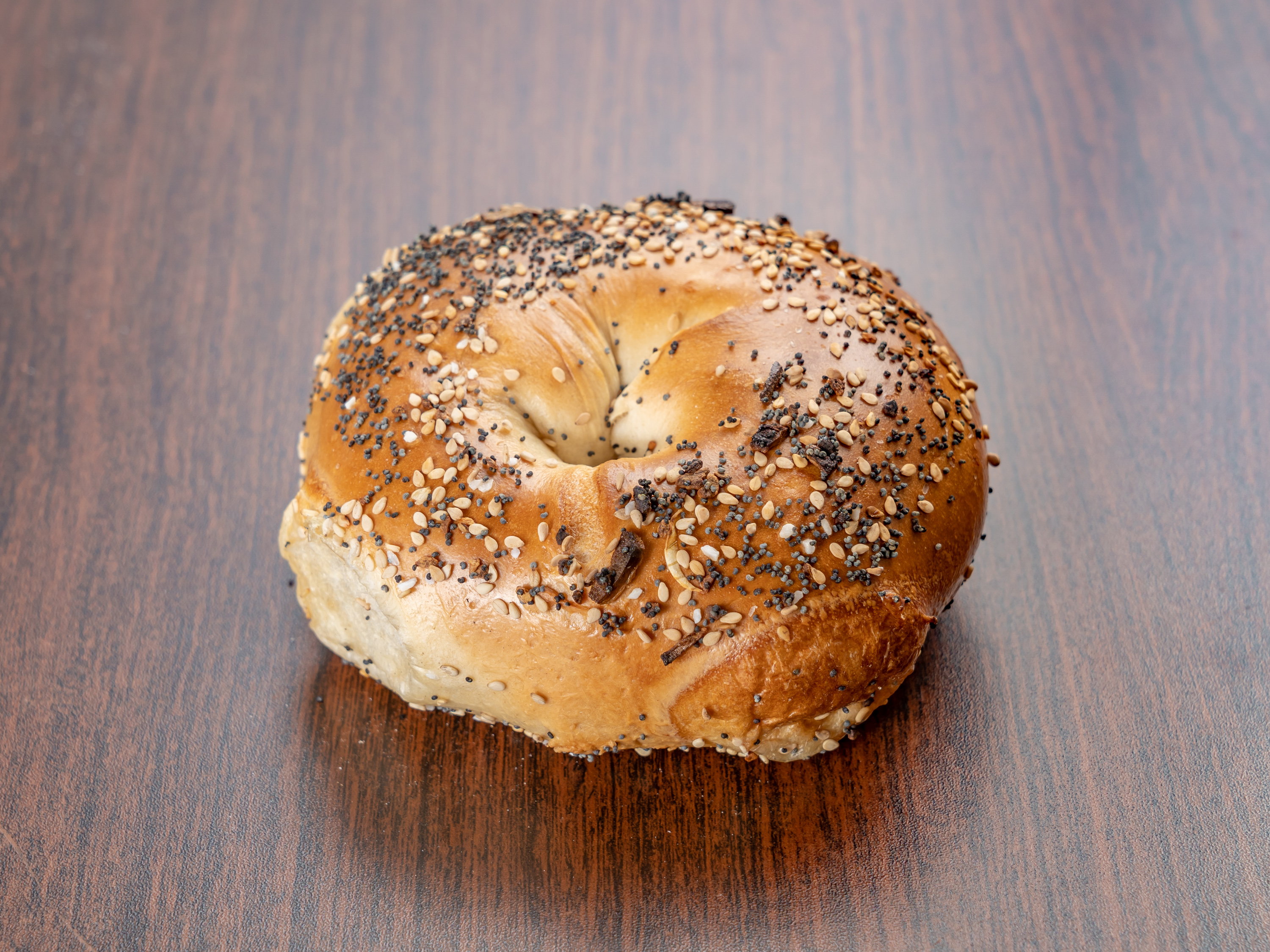 Order Whole Wheat Bagel food online from Cino's Hot Bagels store, Oceanside on bringmethat.com