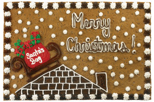Order Santa's Sleigh Cookie Cake food online from American Deli on Broad St. store, Athens on bringmethat.com