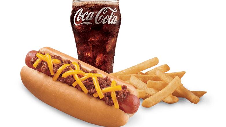 Order Chili Cheese Dog Combo food online from Dairy Queen Grill & Chill store, Gettysburg on bringmethat.com