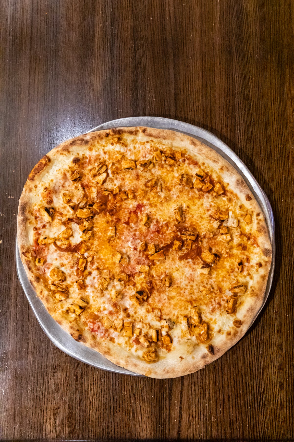 Order Chicken Pizza - 10" (6 Slices) food online from Mario's Restaurant store, Clifton on bringmethat.com