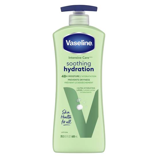 Order Vaseline Soothing Hydration Hand and Body lotion, 20.3 OZ food online from CVS store, INGLEWOOD on bringmethat.com