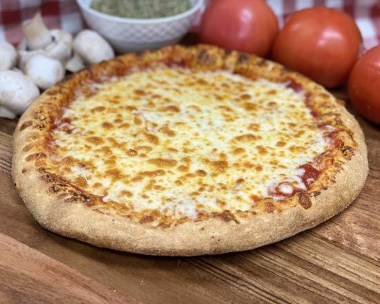 Order Cheese Pizza (16" Extra Large) food online from Manny & Olga's Pizza store, Bethesda on bringmethat.com