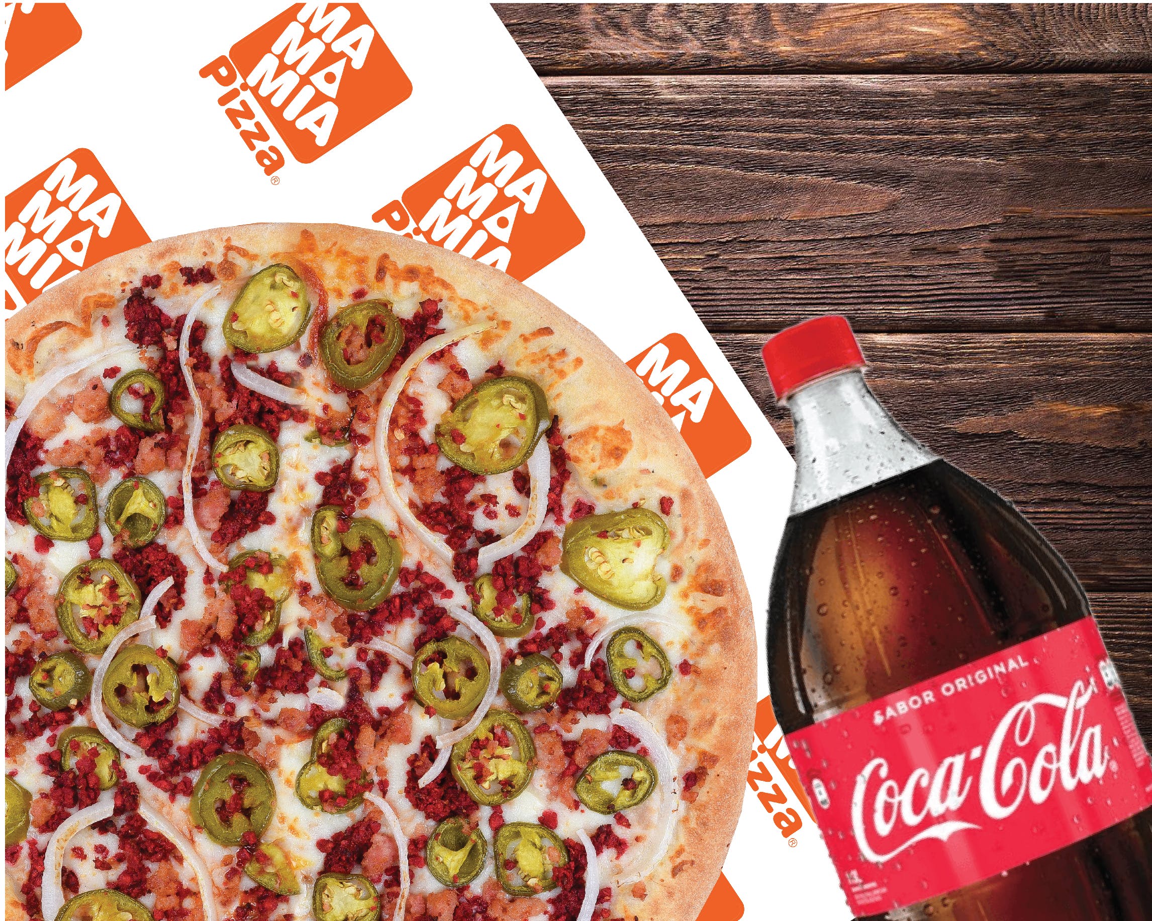 Order One X-Large Pizza & 2 Liter Soda Special - Special food online from Mama MIA Pizza store, San Ysidro on bringmethat.com