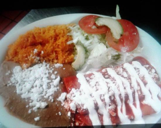 Order Cheese Enchiladas food online from El Rinconcito store, Round Rock on bringmethat.com