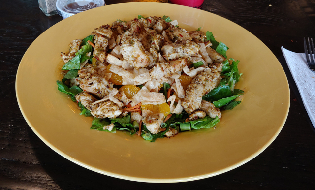 Order Flying High Thai Chicken Salad food online from Extreme Pizza - Nolana Ave store, Mcallen on bringmethat.com