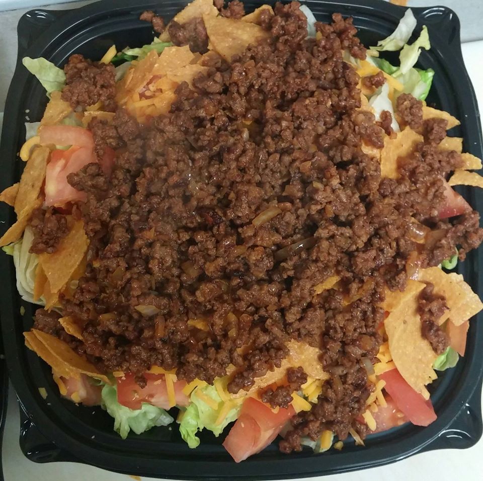 Order Taco Salad food online from Double Dose Deli store, Linwood on bringmethat.com
