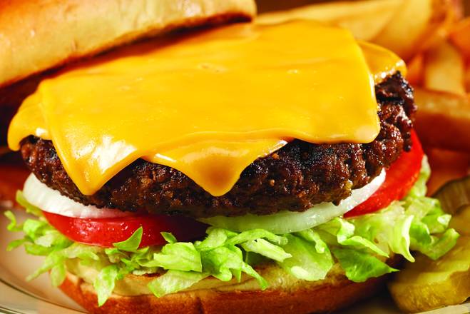 Order The Classic Cheeseburger food online from Bennigan On The Fly store, Coralville on bringmethat.com