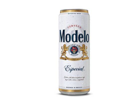 Order Modelo Especial, 24oz canned beer (4.4% ABV) food online from Loma Mini Market store, Long Beach on bringmethat.com