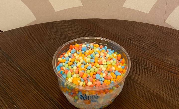 Order Dippin’ Dots “Rainbow” Ice Cream (Small) food online from Cookies N Cream store, Bronxville on bringmethat.com