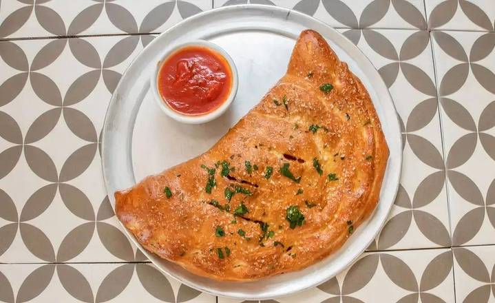 Order CALZONE food online from Pepperonis store, Missouri City on bringmethat.com