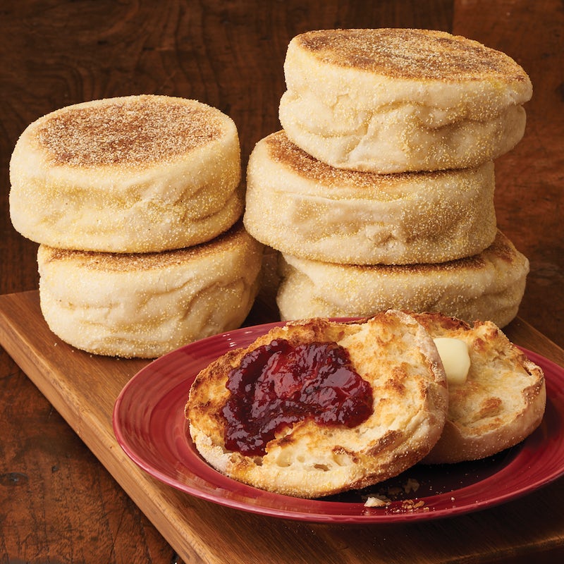 Order English Muffin 3 pack food online from Papa Steve's Sourdough Pizza store, San Francisco on bringmethat.com