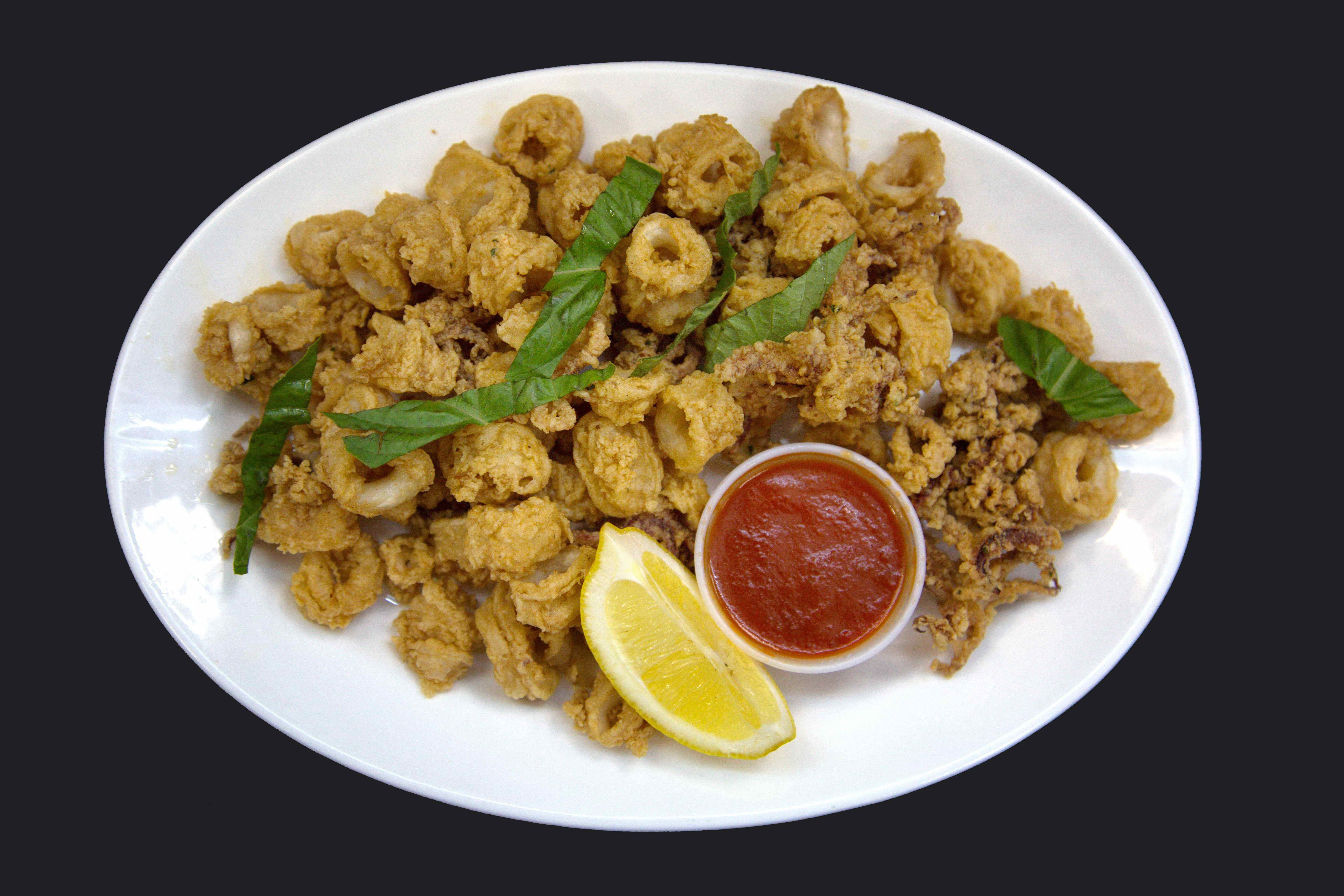 Order Fried Calamari food online from Famous Calabria store, New York on bringmethat.com