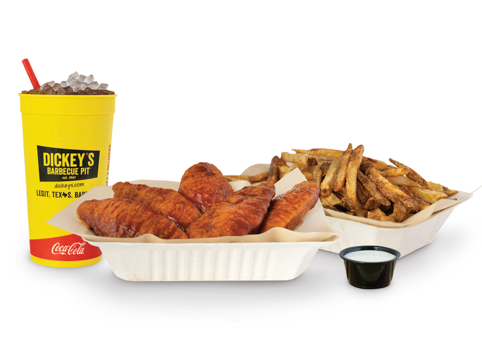 Order Large 5 Piece Crispy Tender Combo food online from Meat Spheres store, San Francisco on bringmethat.com