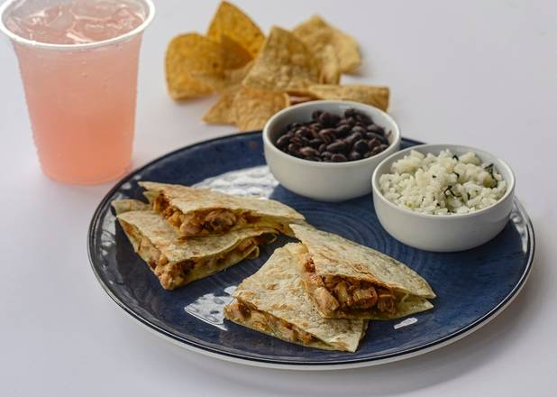 Order Kids Cheese Flour Quesadilla food online from Ori'Zaba's Scratch Mexican Grill store, Las Vegas on bringmethat.com