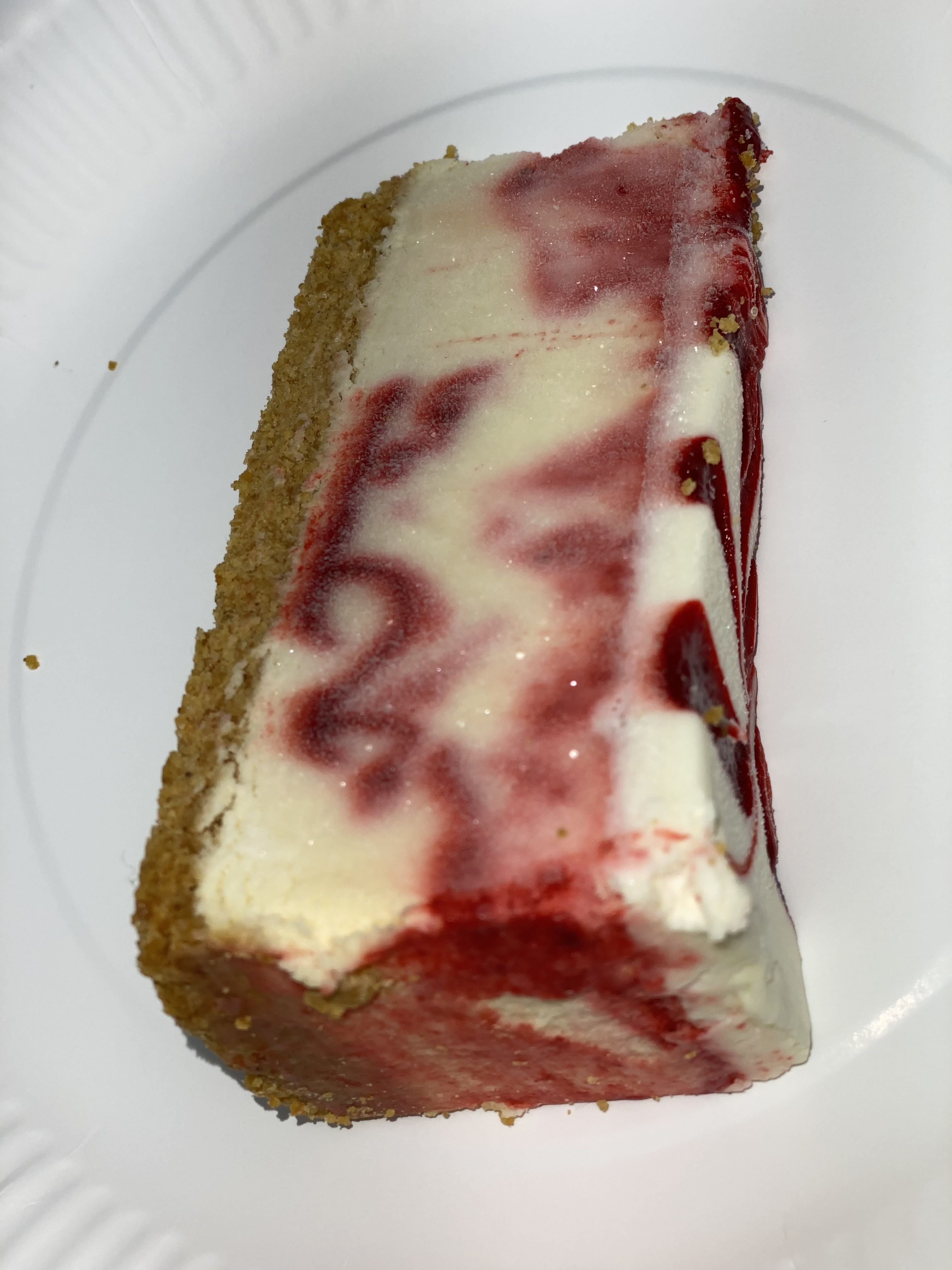 Order Strawberry Glaze Cheesecake food online from Dan Pizza Co store, Webster on bringmethat.com