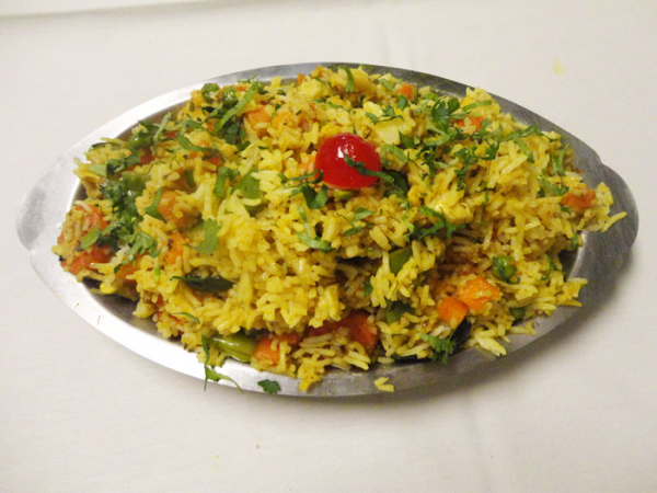 Order Vegetable Biryani food online from Mantra Indian Cuisine  store, Ontario on bringmethat.com