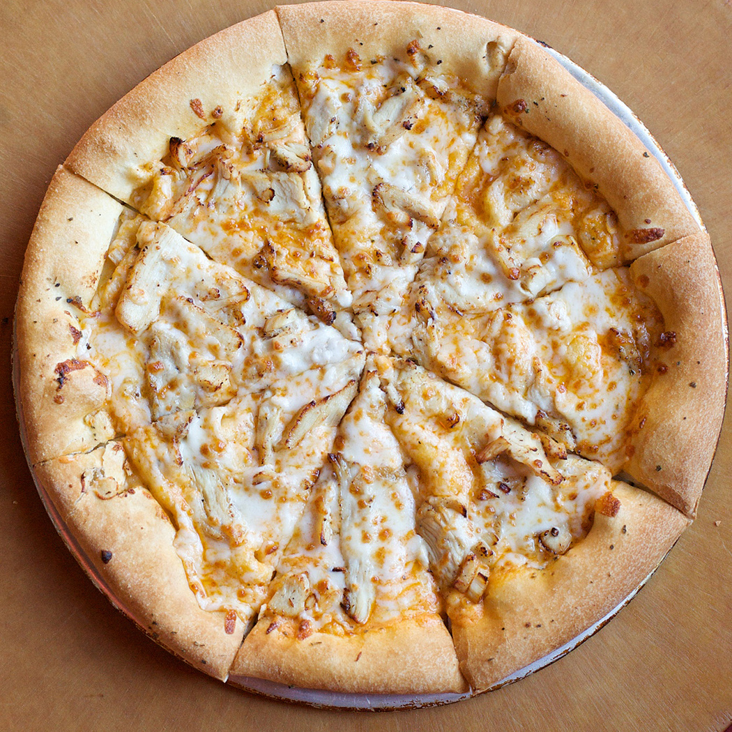 Order Buffalo Chicken Pizza food online from Double Dave's store, Midland on bringmethat.com