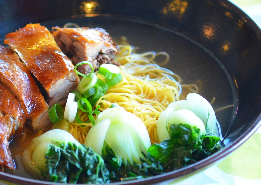 Order 火鴨湯麵 BBQ Duck Noodle Soup food online from Phoenix Wings store, Arcadia on bringmethat.com