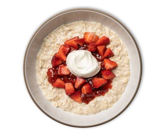 Order Strawberries and Cream Overnight Oats food online from Snap Kitchen store, Dallas on bringmethat.com
