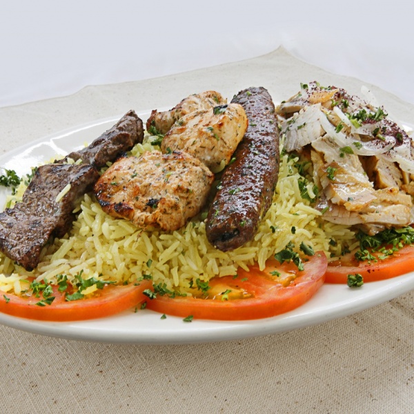 Order Combo Plate food online from Hala in restaurant store, Chicago on bringmethat.com