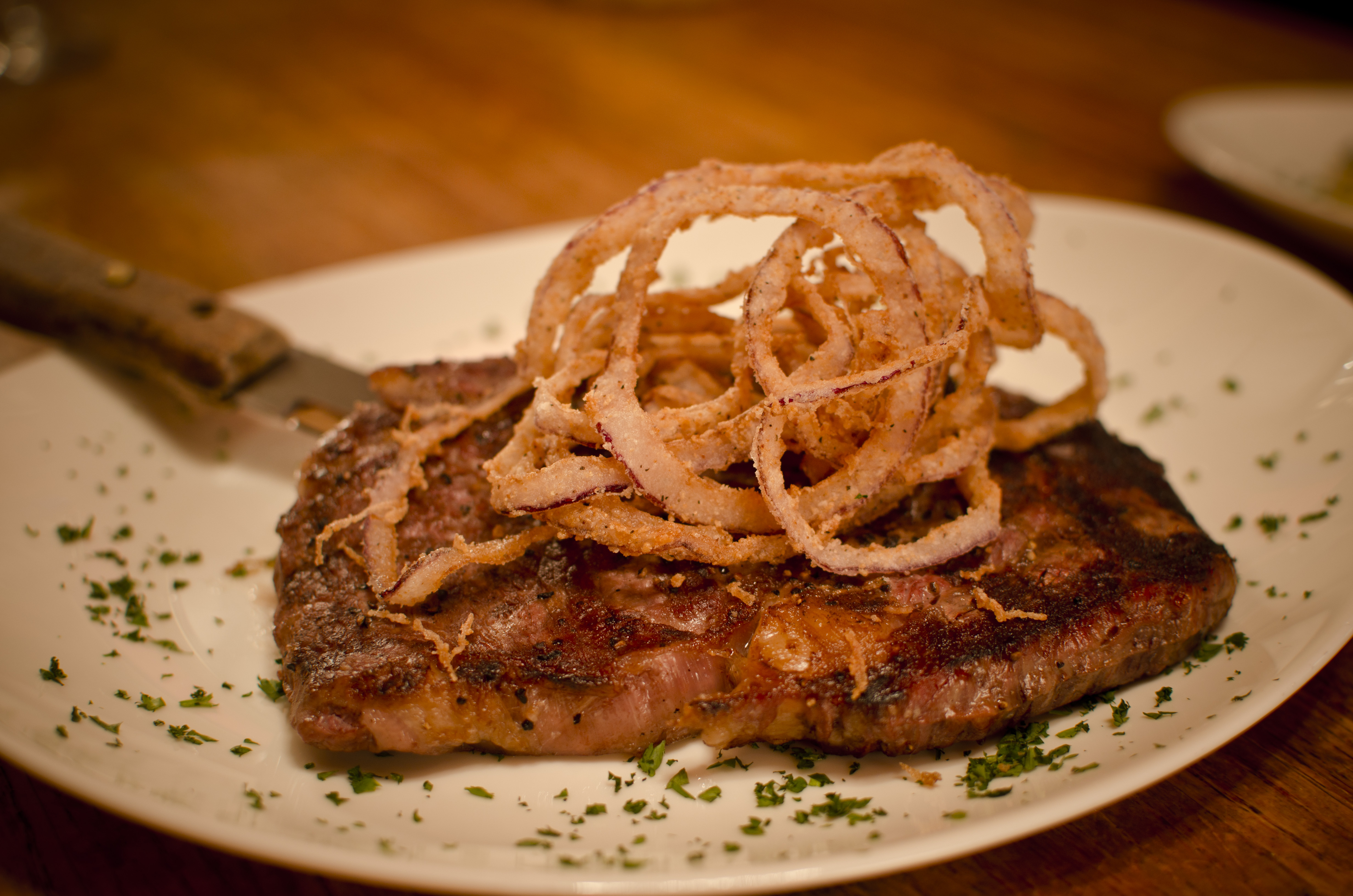 Order Grilled Ribeye food online from Othello Italian Restaurant store, Norman on bringmethat.com
