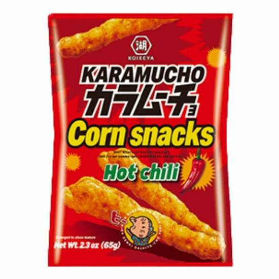 Order Karamucho Corn Snacks - Hot Chili food online from IV Deli Mart store, Goleta on bringmethat.com
