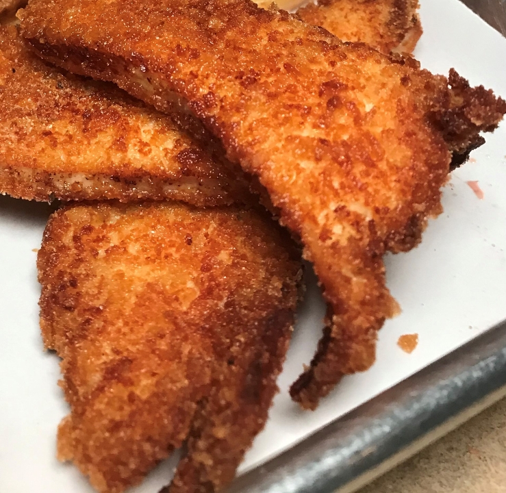 Order Panko Chicken Fingers food online from AJ's Burgers store, New Rochelle on bringmethat.com