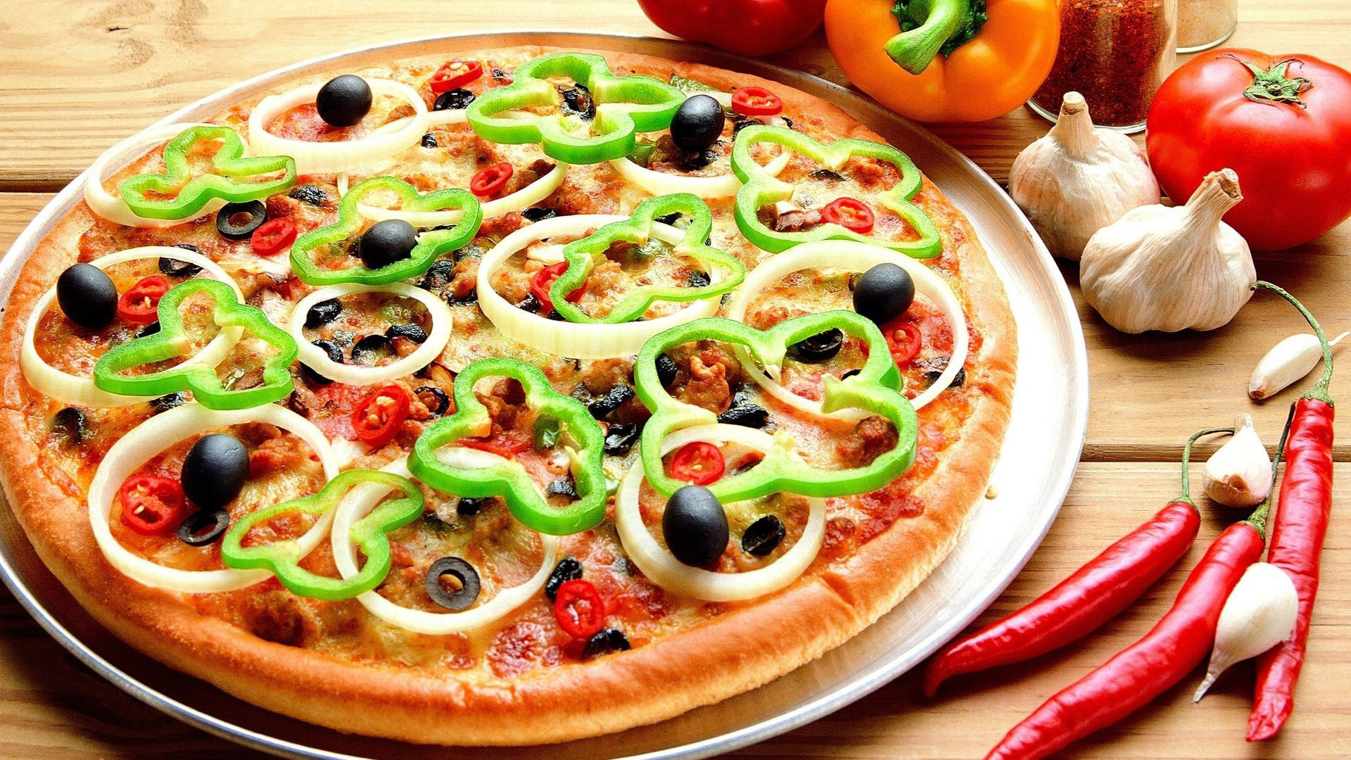 Order Vegetarian Supreme Pizza food online from New York Pizza & Pasta store, Pleasant Hill on bringmethat.com