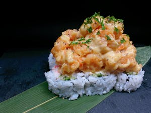 Order B19. Wasabi Shrimp Roll food online from Bengee Sushi store, Ontario on bringmethat.com