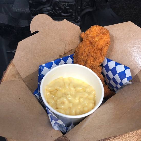 Order Kid's Chicken Finger and Mac N' Cheese* food online from Mama Bird Southern Kitchen store, Las Vegas on bringmethat.com