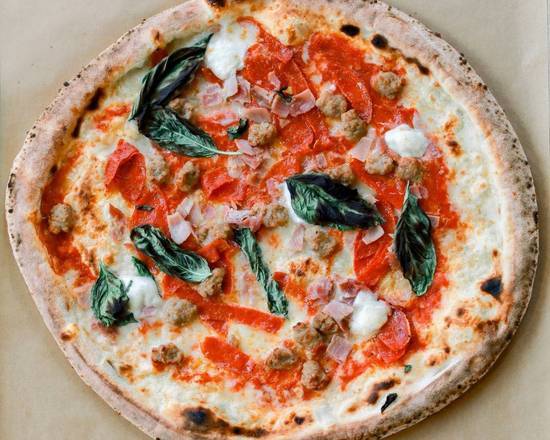 Order Supremo Italiano Pizza food online from Cugino Forno store, Wilmington on bringmethat.com