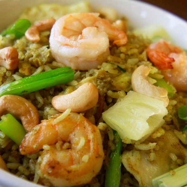 Order Pineapple Chicken and Shrimp Fried Rice food online from City Dragon store, San Diego on bringmethat.com