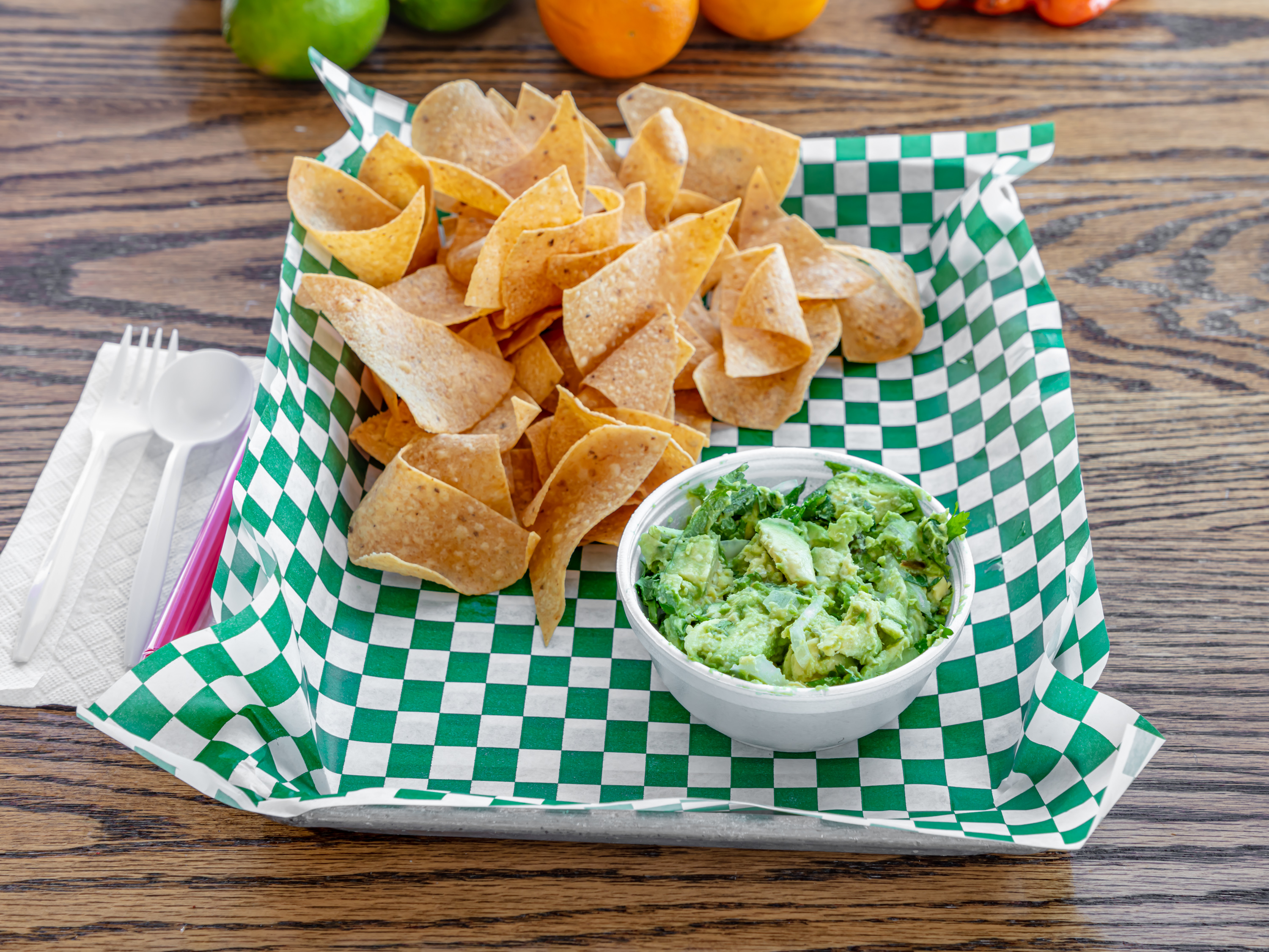 Order Chips and Guacamole  food online from Greenville Street Tacos store, Dallas on bringmethat.com