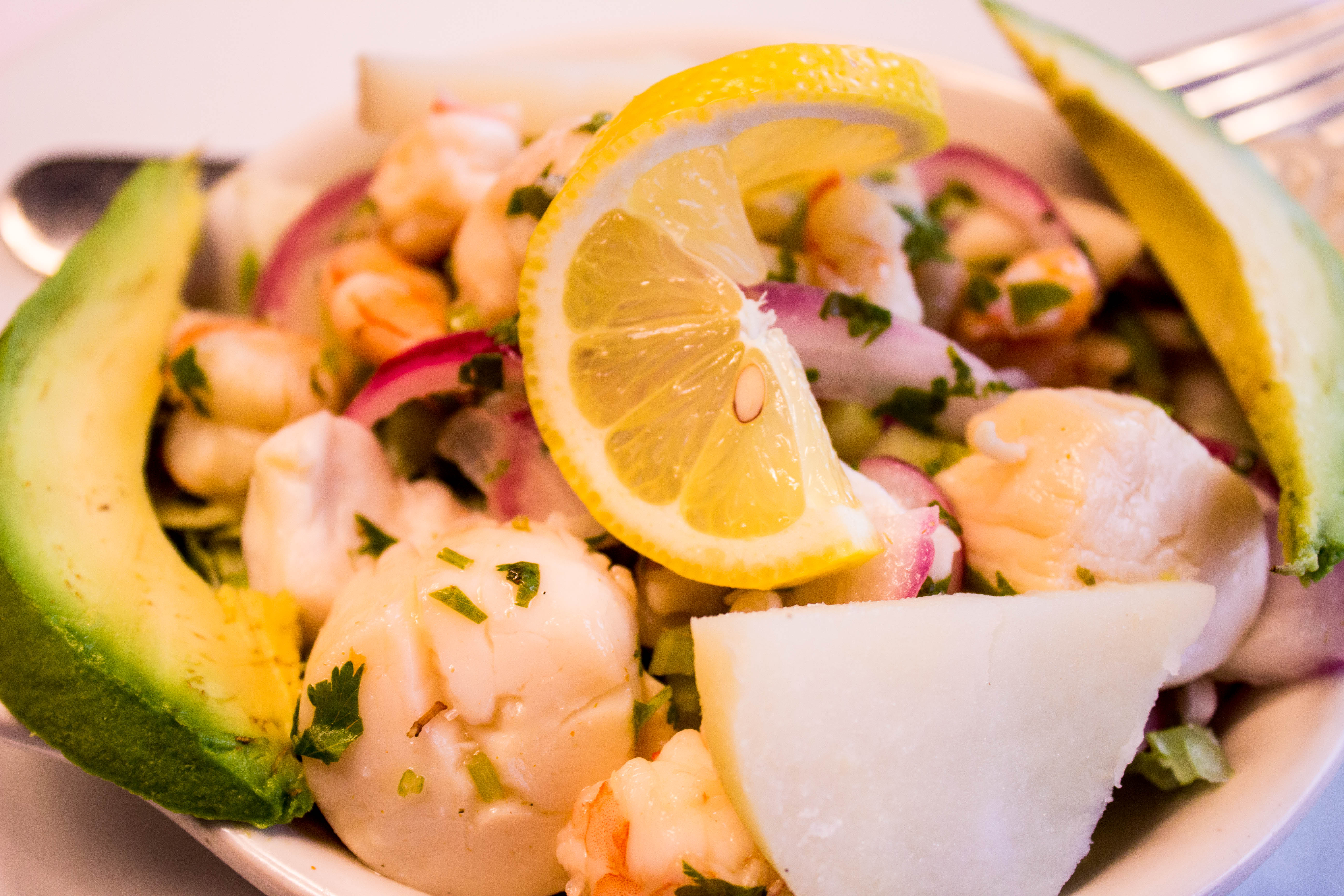 Order Ceviche Mixta (Mixed Ceviche) food online from Mi Rancho store, Silver Spring on bringmethat.com