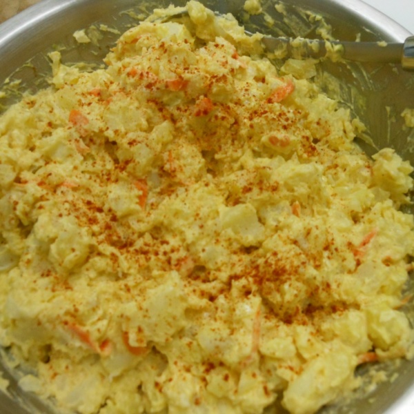 Order Homemade Potato Salad food online from American Steamed Cheeseburgers store, Wallingford on bringmethat.com