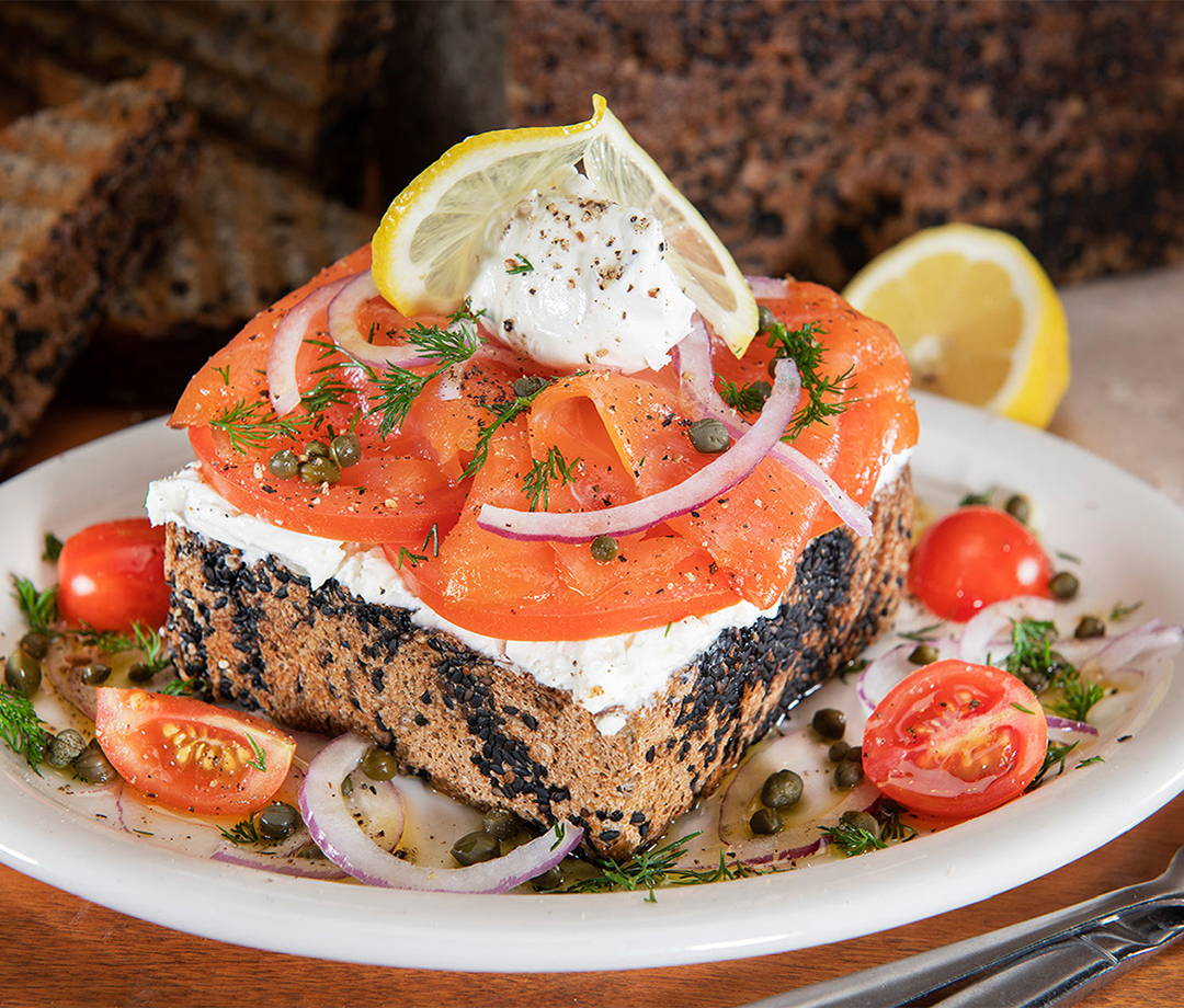 Order NEW! D'Lox Toast food online from Urth Caffe store, Las Vegas on bringmethat.com