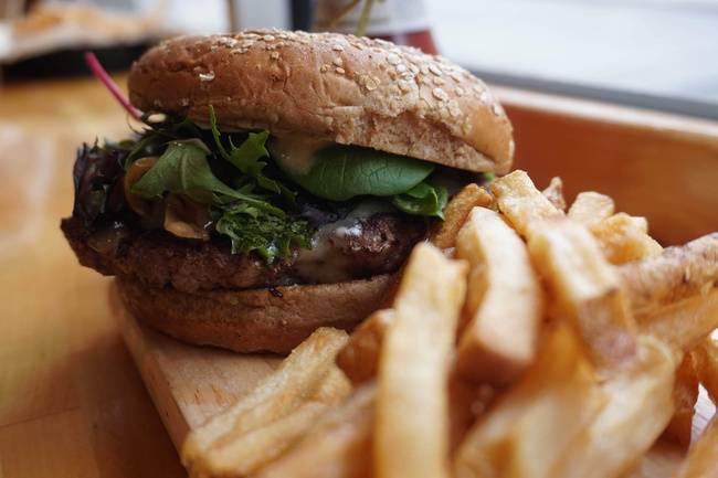 Order The Ithaca Burger food online from Jack's Grill store, Ithaca on bringmethat.com