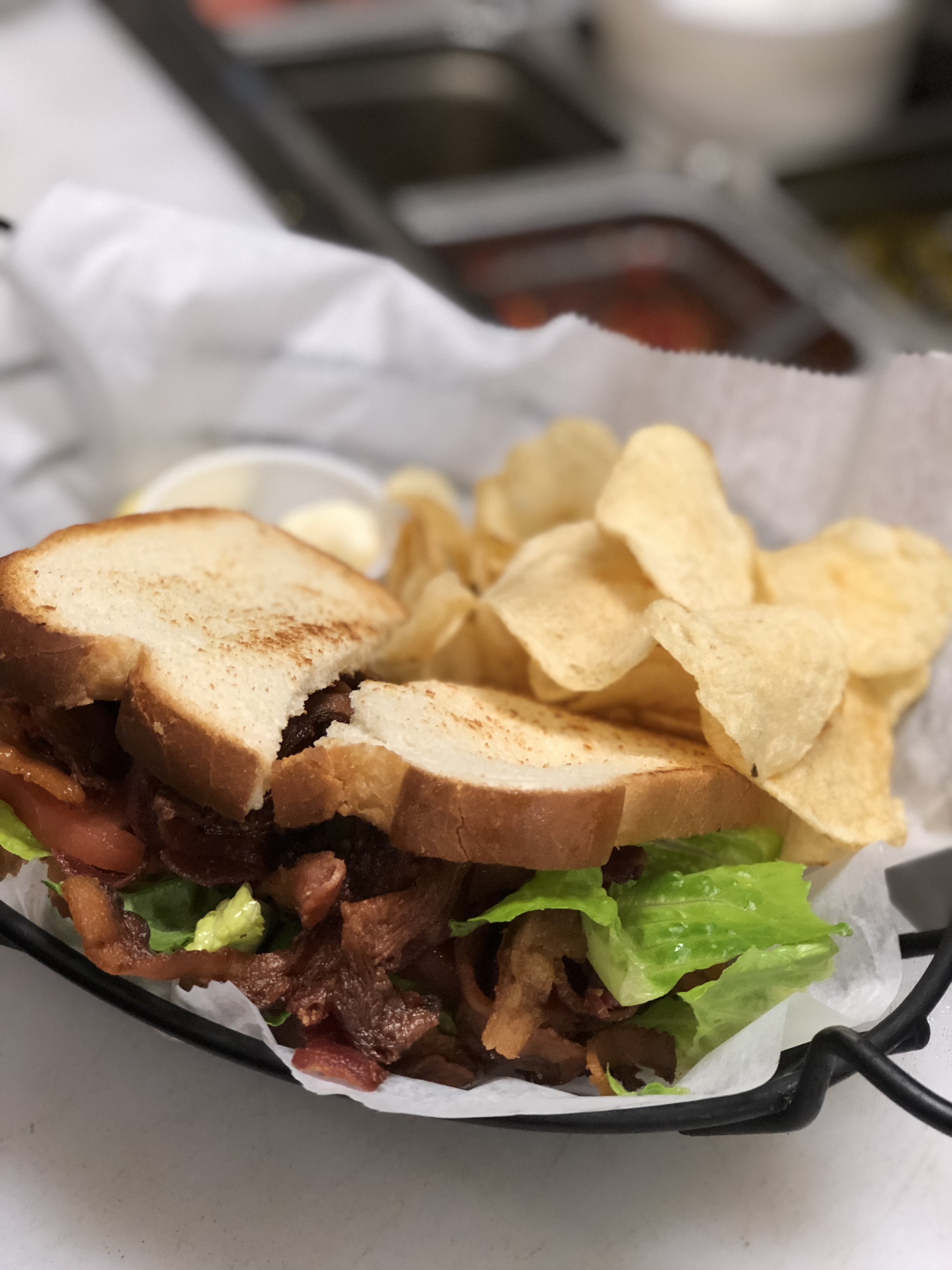 Order BLT Sandwich food online from Dominic's Bar & Grille store, Monrovia on bringmethat.com