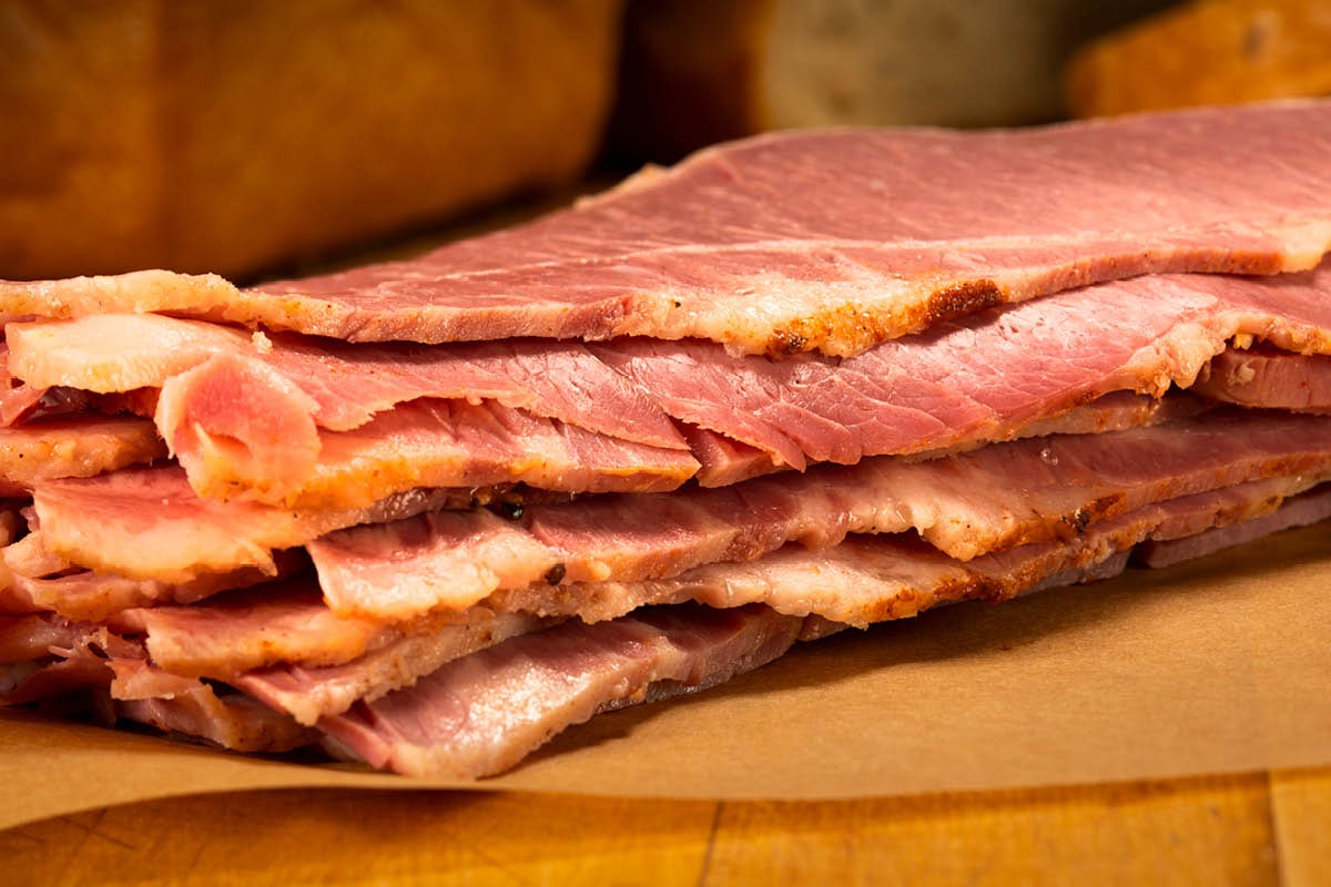 Order Corned Beef Half Pound food online from Toojay store, Dania Beach on bringmethat.com