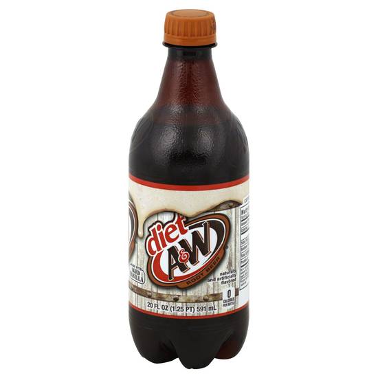 Order A & W Diet Root Beer (20 oz) food online from Rite Aid store, Ojai on bringmethat.com