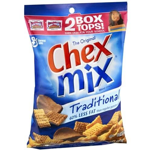Order Chex Mix Brand Snack Traditional - 8.75 Ounces food online from Walgreens store, Wake Forest on bringmethat.com