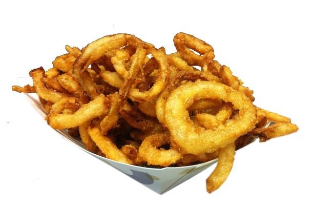 Order Onion Strings (w/ 2 Fry Sauce) food online from Tonyburgers store, Centerville on bringmethat.com