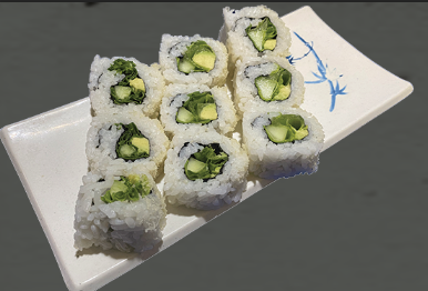 Order Vegetable Roll (Whole 9pc) food online from Sushi Kyo store, Salem on bringmethat.com